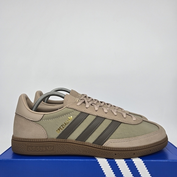 adidas Handball Spezial JR3666 Trace Khaki Cargo Brown Men\'s Shoes Size 13 New main image 7
